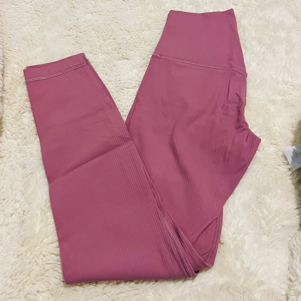 Lululemon Align Ribbed HR Pant 25” - Picture 2 of 5